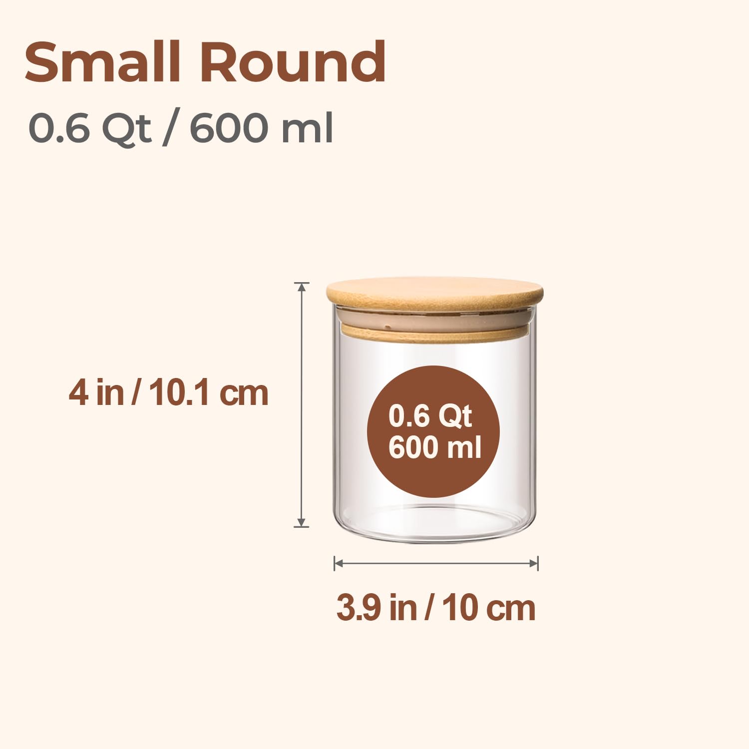 ComSaf bamboo lid close-up with silicone seal for improved freshness