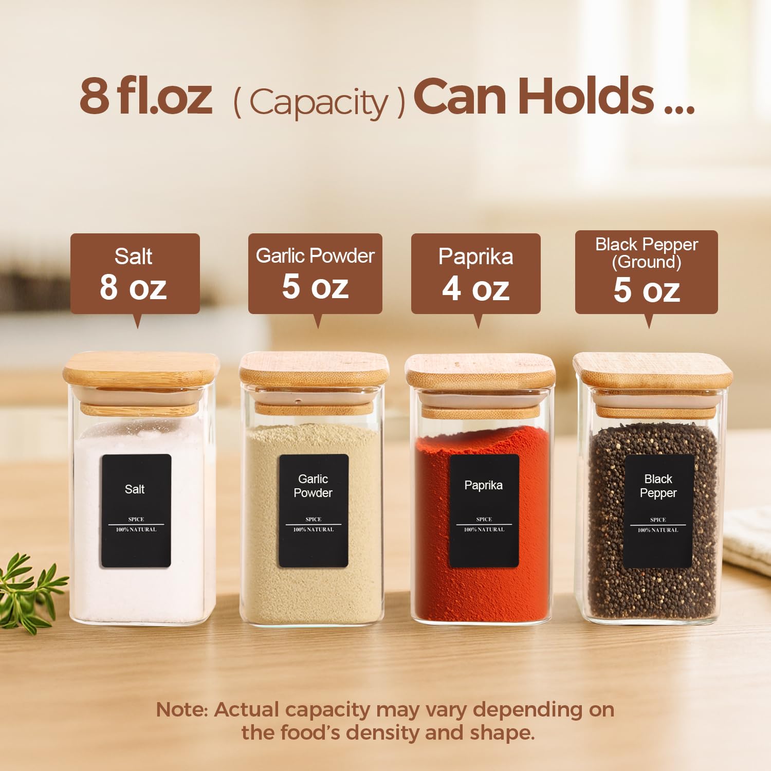 ComSaf close-up of borosilicate glass wall for clear content visibility