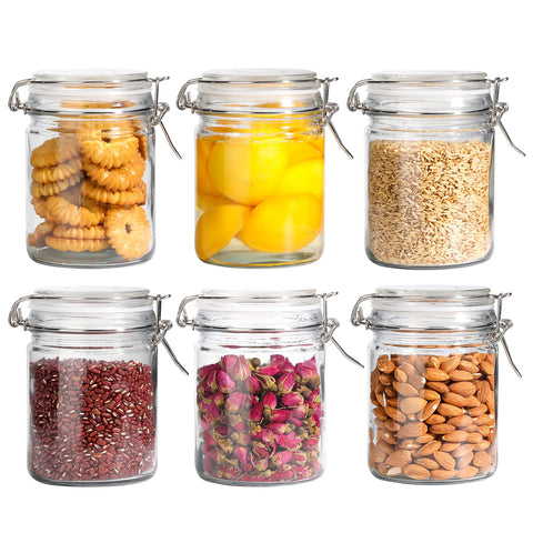 ComSaf six-pack front view showing matching jars and tidy storage benefit