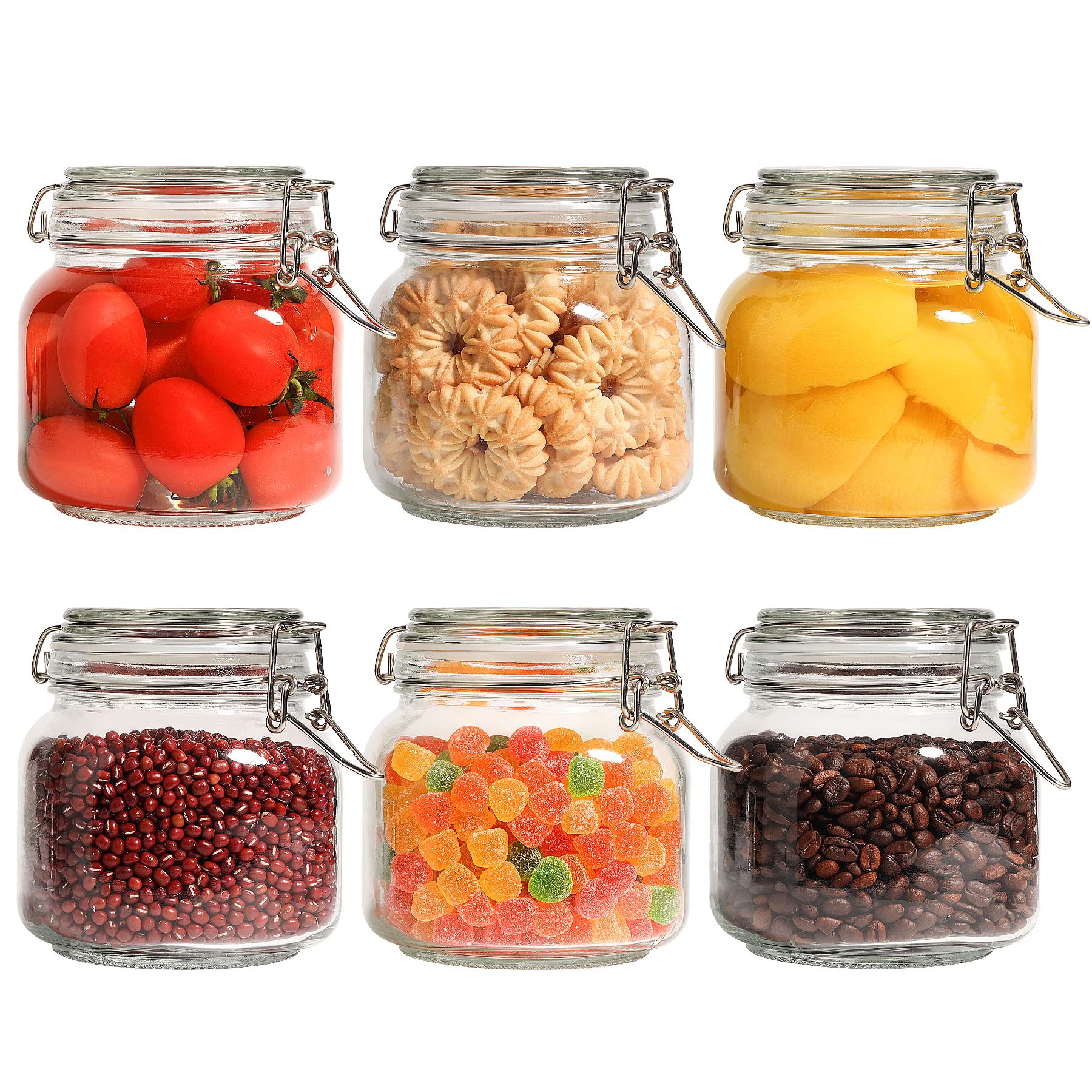 ComSaf front view of six jars showing neat packaging and organized benefit