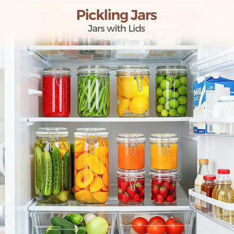 ComSaf jars on coffee bar storing beans and sugar for convenient serving