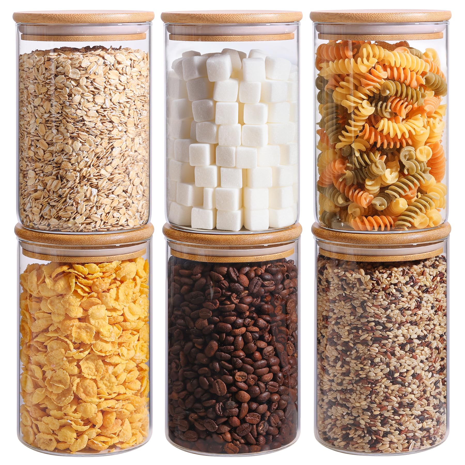 ComSaf clear glass label view showing contents for fast identification