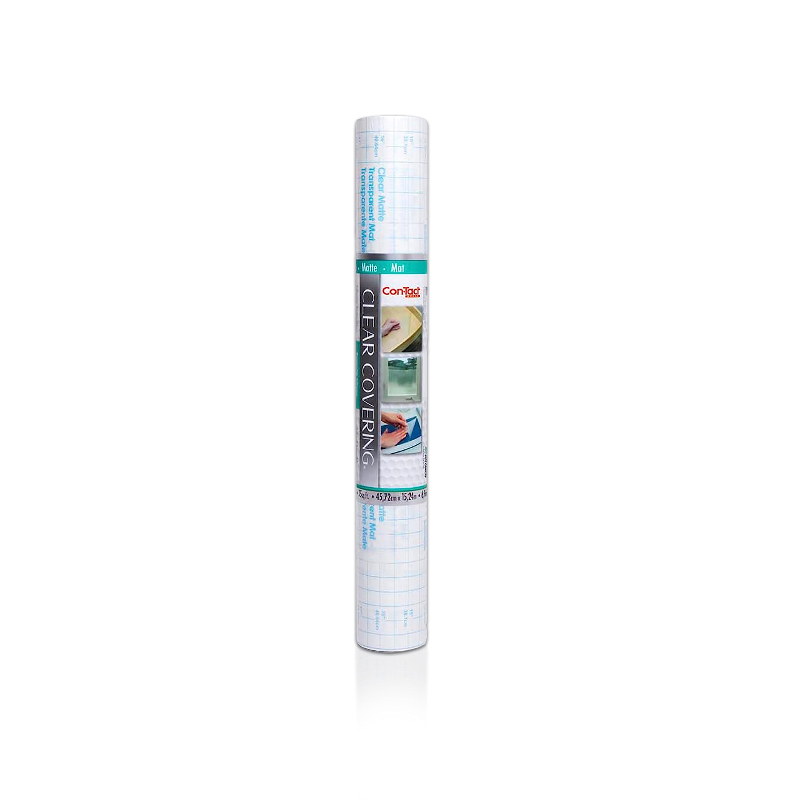 Con-Tact front roll packaging showing product size and branding benefit