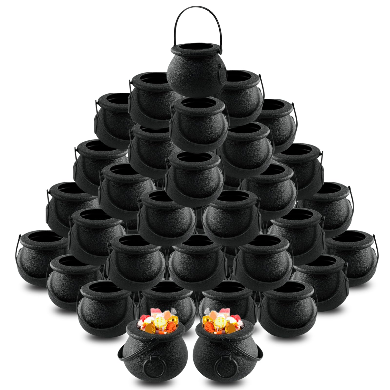 CONEHOY front view of mini cauldron showing shape and sturdiness