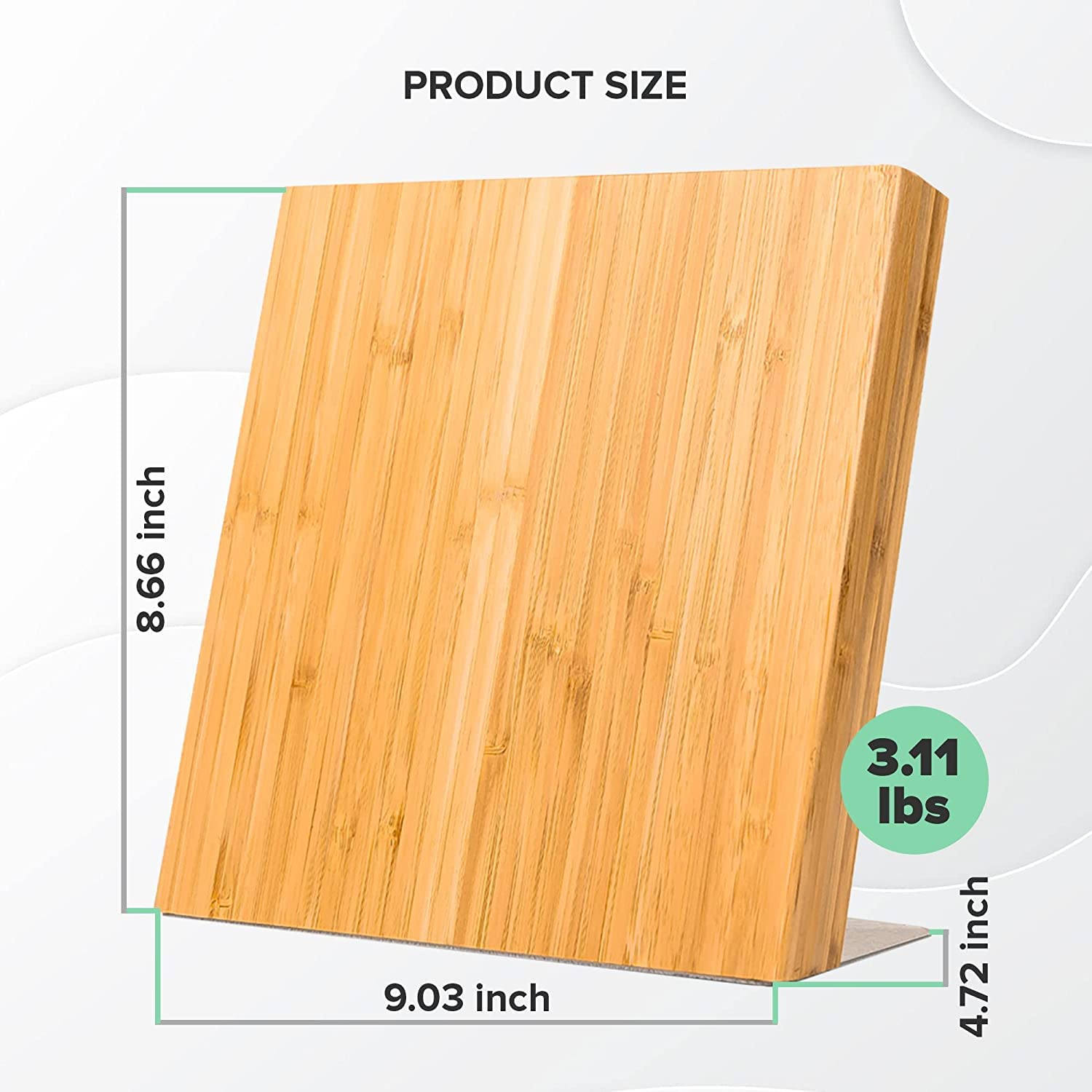 Coninx on a modern kitchen counter demonstrating stylish organization benefit