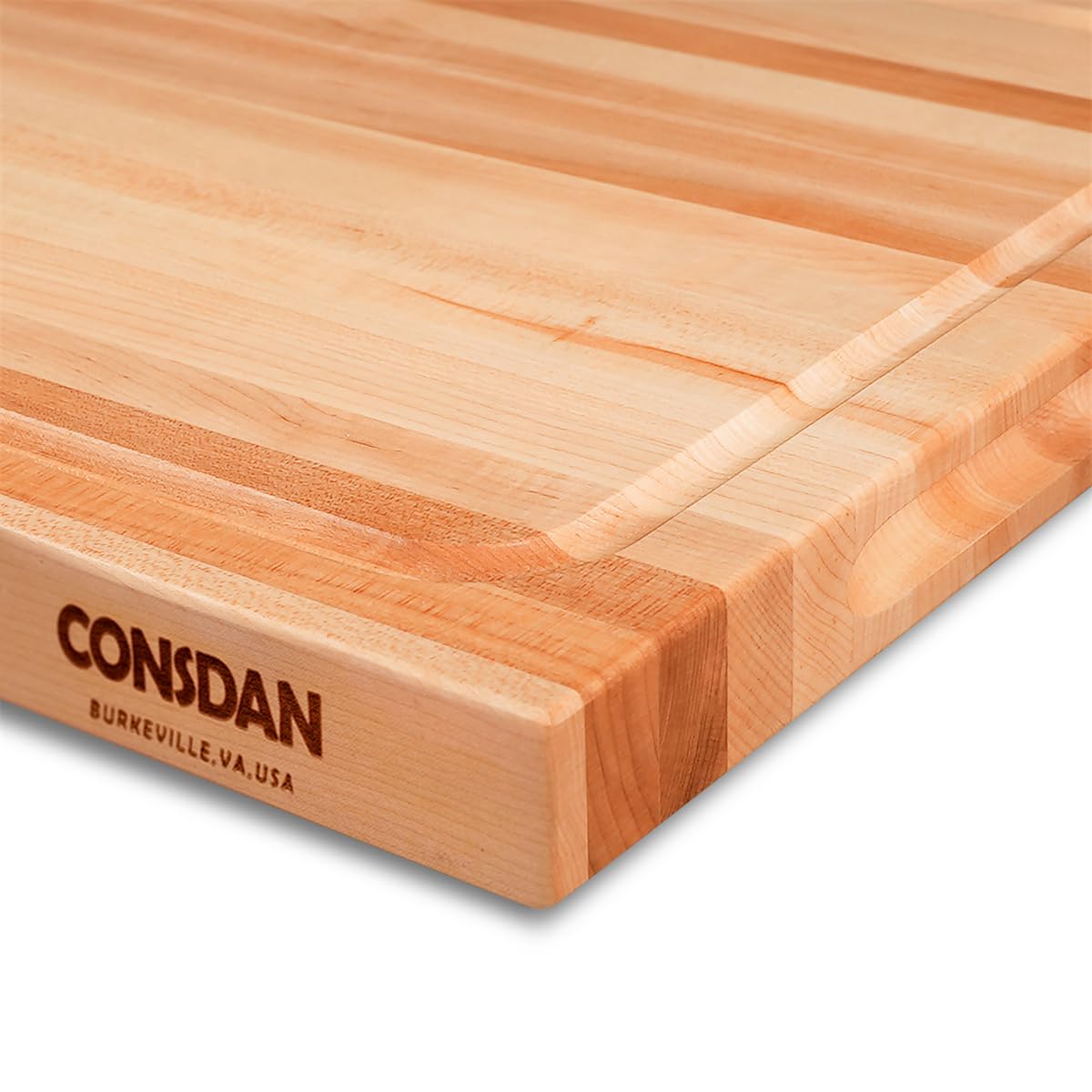 CONSDAN used as charcuterie board highlighting attractive presentation benefits