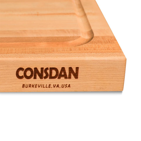 CONSDAN side profile showing 1.5 inch thickness and sturdy construction