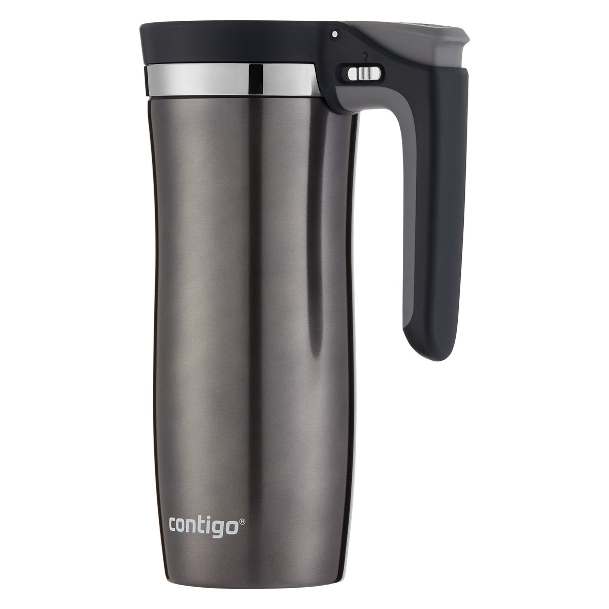 Contigo handled AUTOSEAL front view showing leakproof design and easy carrying