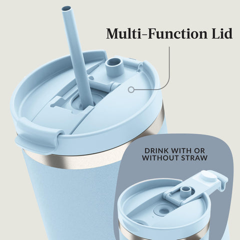 Contigo Streeterville seated in car cupholder showing road-ready convenience benefit