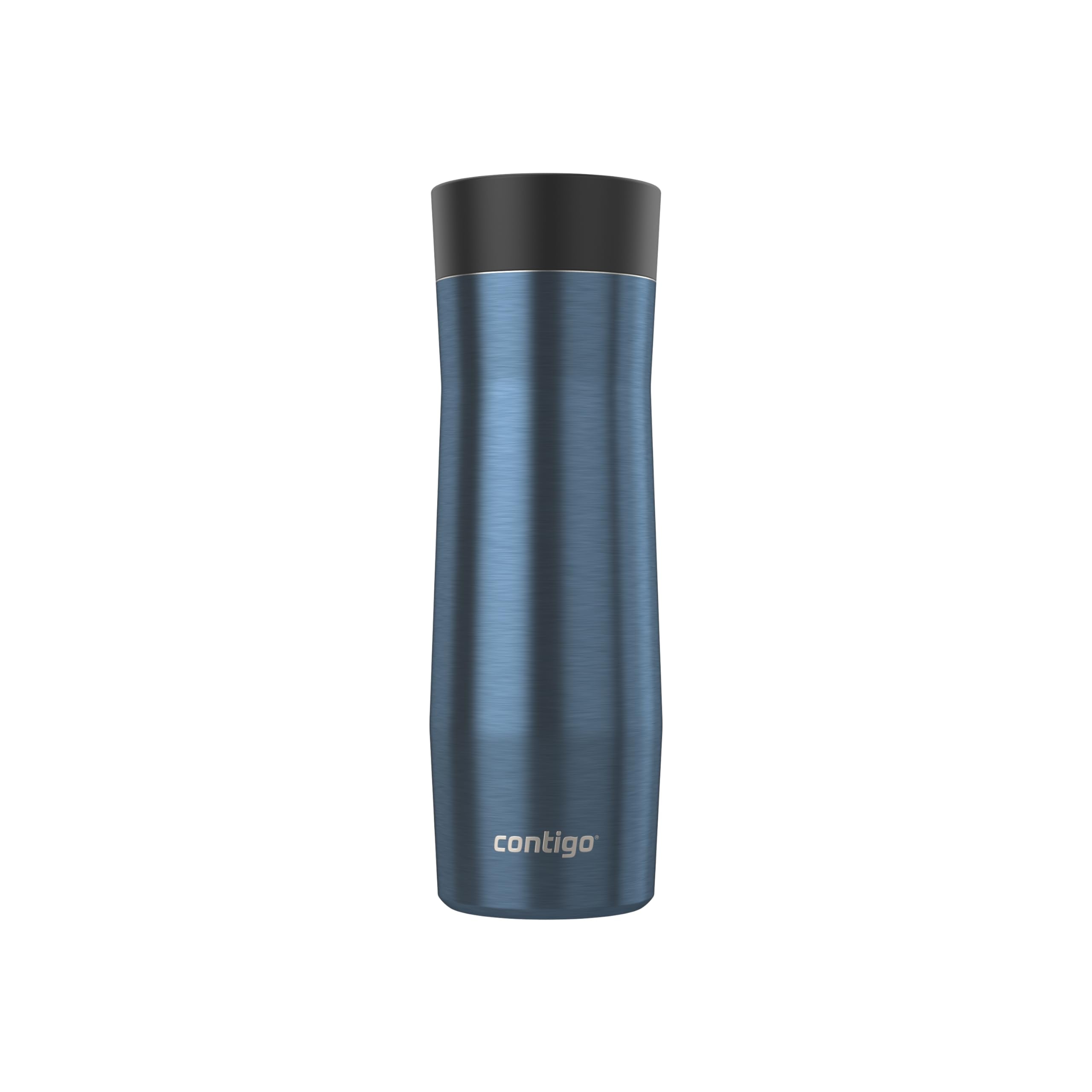 Contigo West Loop Easy-Clean lid open revealing one-piece construction and quick cleaning