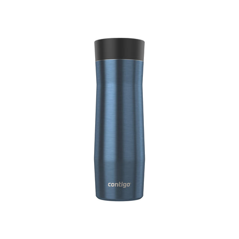 Contigo West Loop Easy-Clean lid open revealing one-piece construction and quick cleaning