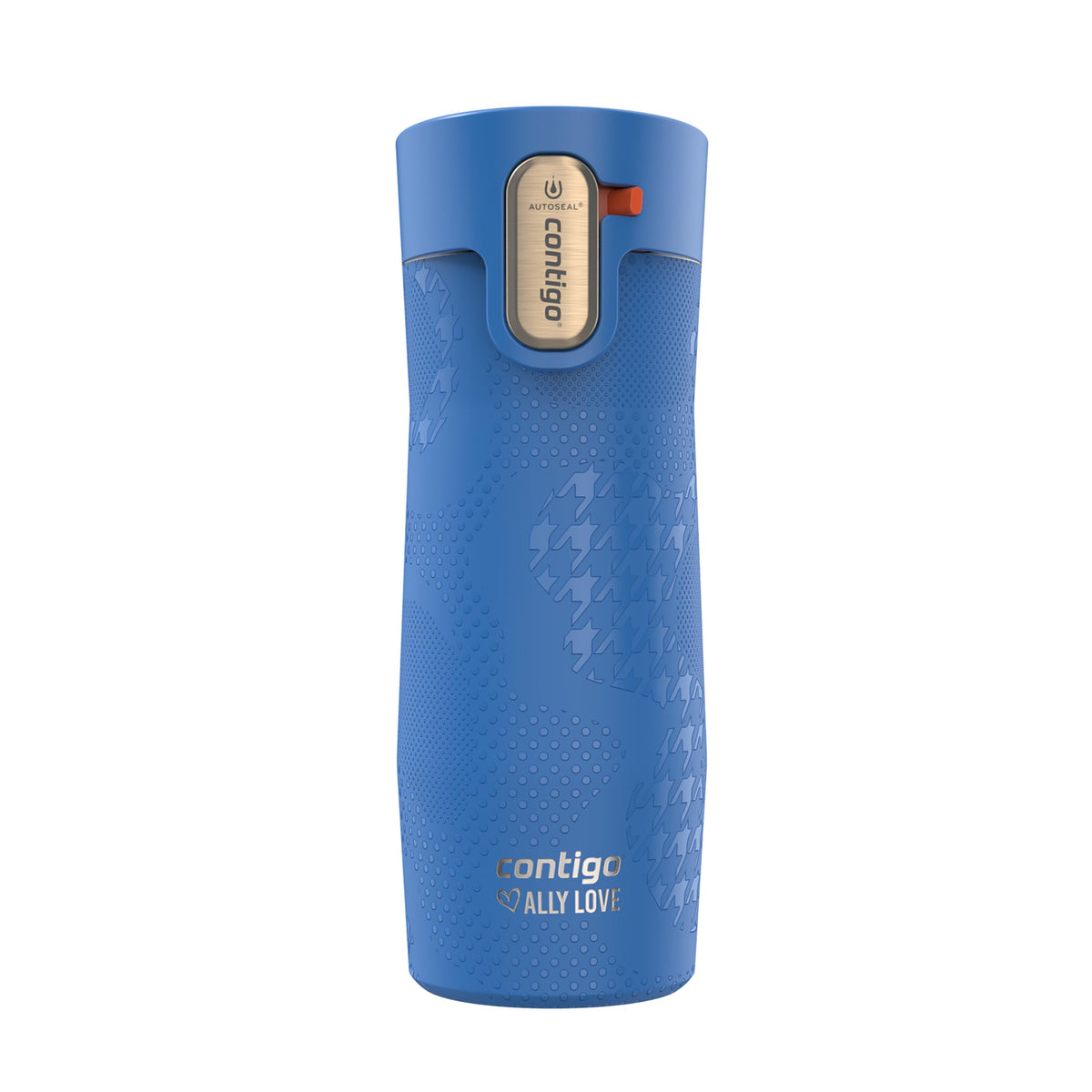 Contigo West Loop 3.0 front view showing sleek Stellar Jay finish and durable build