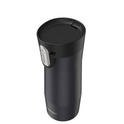 Contigo lid open top view for cleaning showing easy-clean access and hygiene benefit
