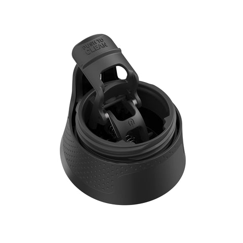 Contigo West Loop lifestyle commute image showing hands-free sipping and daily portability