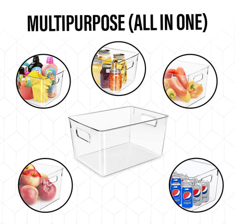 CONTROL KITCHEN bins inside refrigerator improving visibility and fridge order