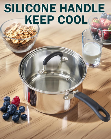 Cook N Home impact-bonded aluminum disc base detail for even heat distribution