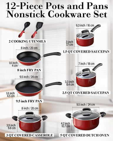 Cook N Home close-up of nonstick interior revealing smooth coating for easy food release
