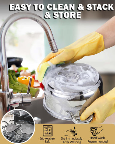 Cook N Home cookware in a kitchen with family cooking showing everyday reliability
