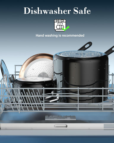 Cook N Home pot in oven showing oven-safe versatility and finishing