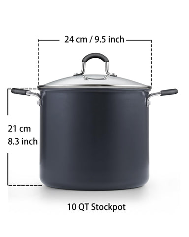 Cook N Home tempered glass lid closeup showing vent for steam control and visibility