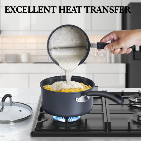 Cook N Home tempered glass lid with vent for visible cooking