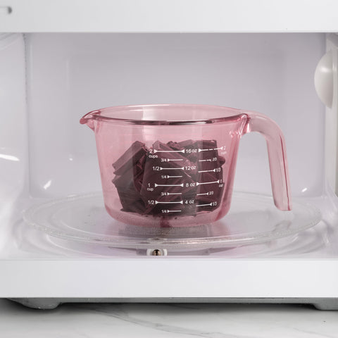 COOK WITH COLOR close-up of 1 cup graduations, accurate measurements benefit