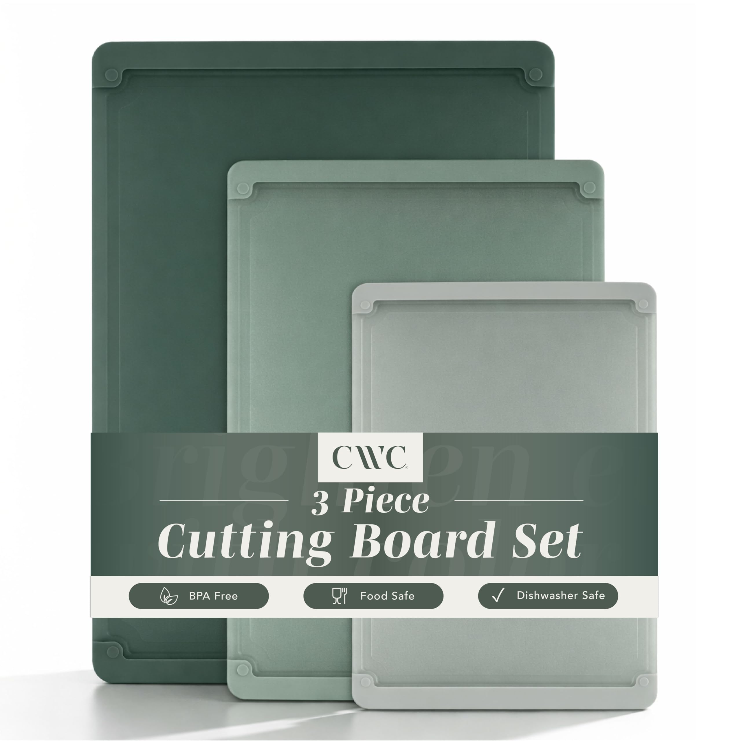 COOK WITH COLOR front packaging showing 3-piece set and color benefits