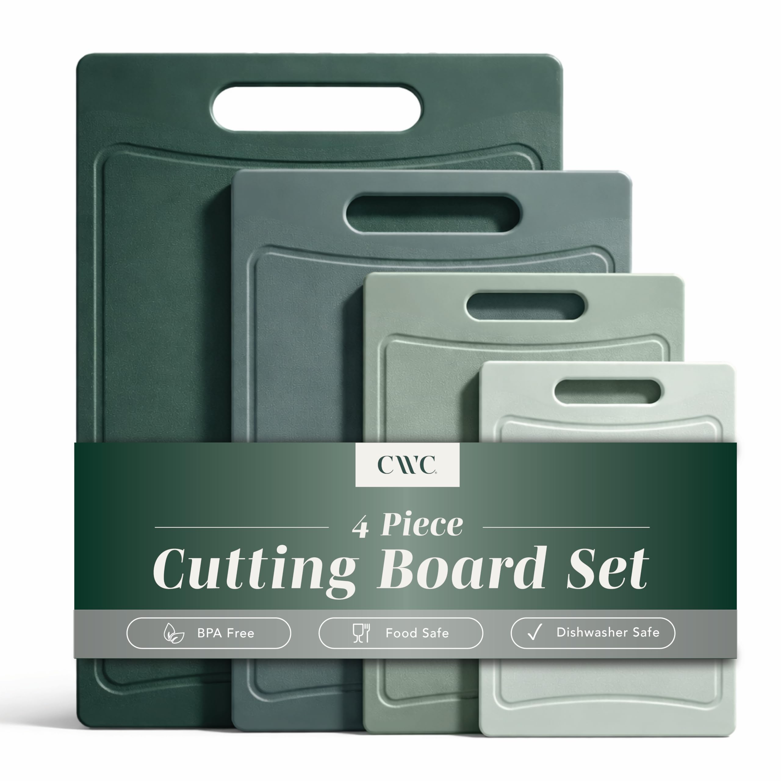 COOK WITH COLOR front view showing mint boards and organized set benefit