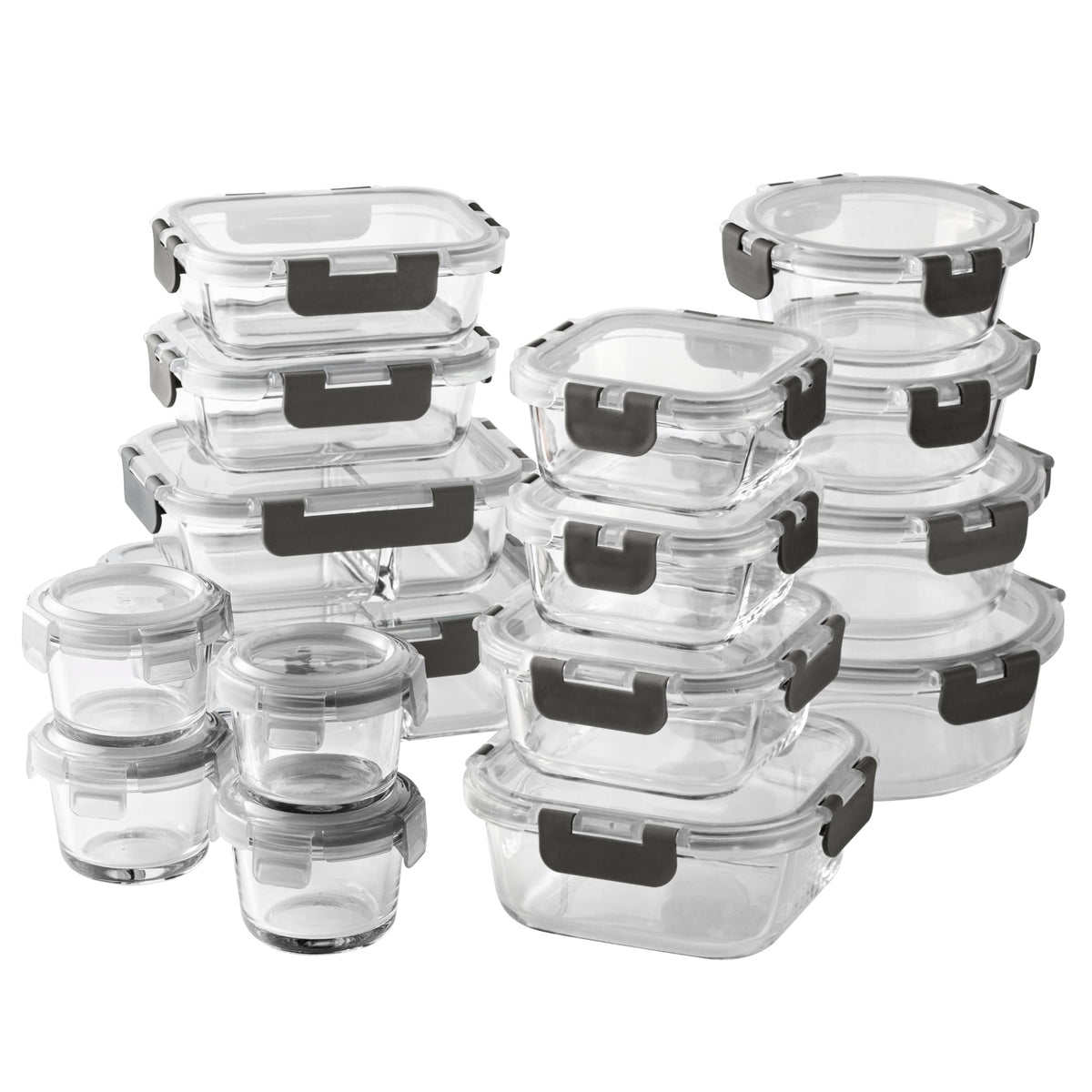 COOK WITH COLOR front packaging showcasing ombre black lids and full set convenience