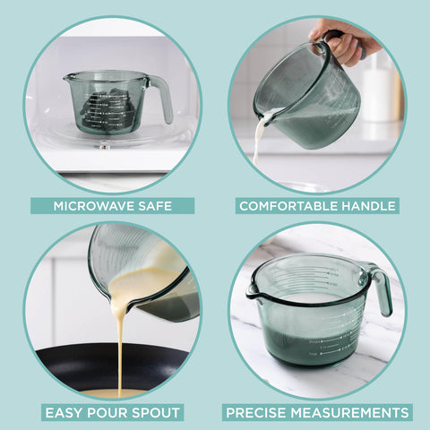 COOK WITH COLOR cup in microwave showing heat-safe convenience