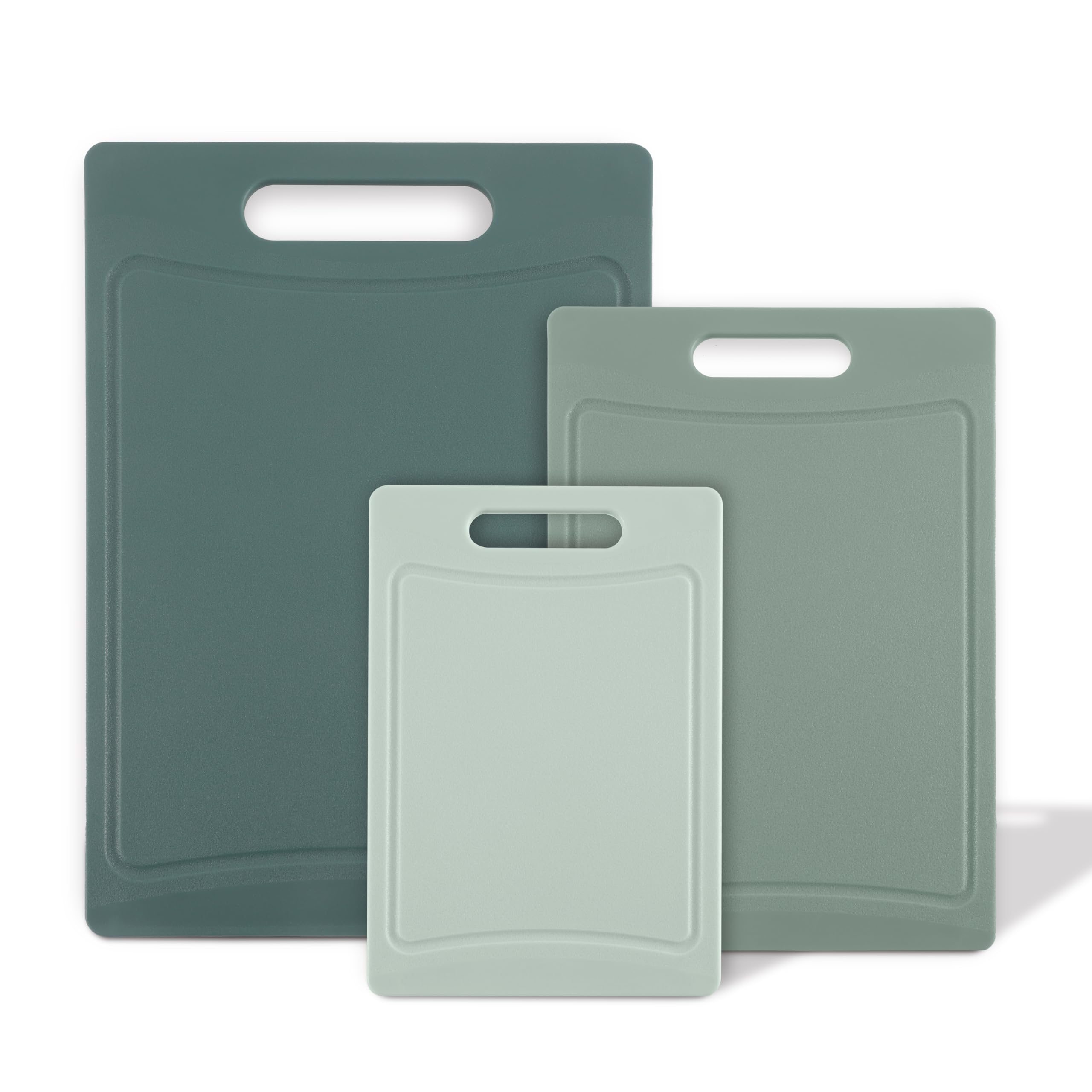 COOK WITH COLOR styled on countertop showing mint color adding kitchen flair