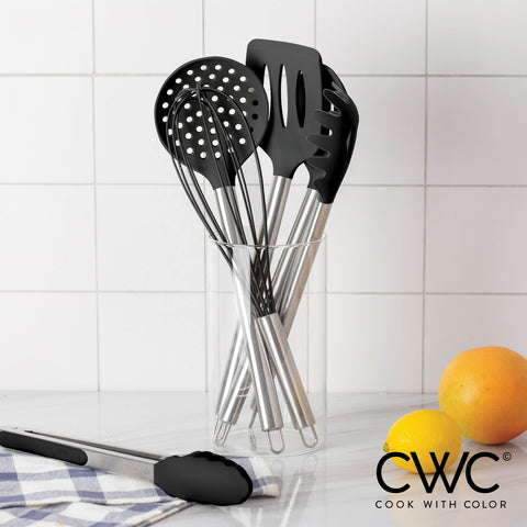 COOK WITH COLOR set displayed in a modern kitchen to inspire use