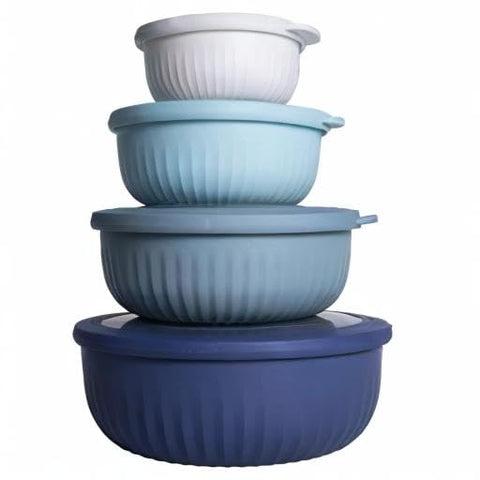 COOK WITH COLOR bowls on a table in a styled setting showing attractive serving use