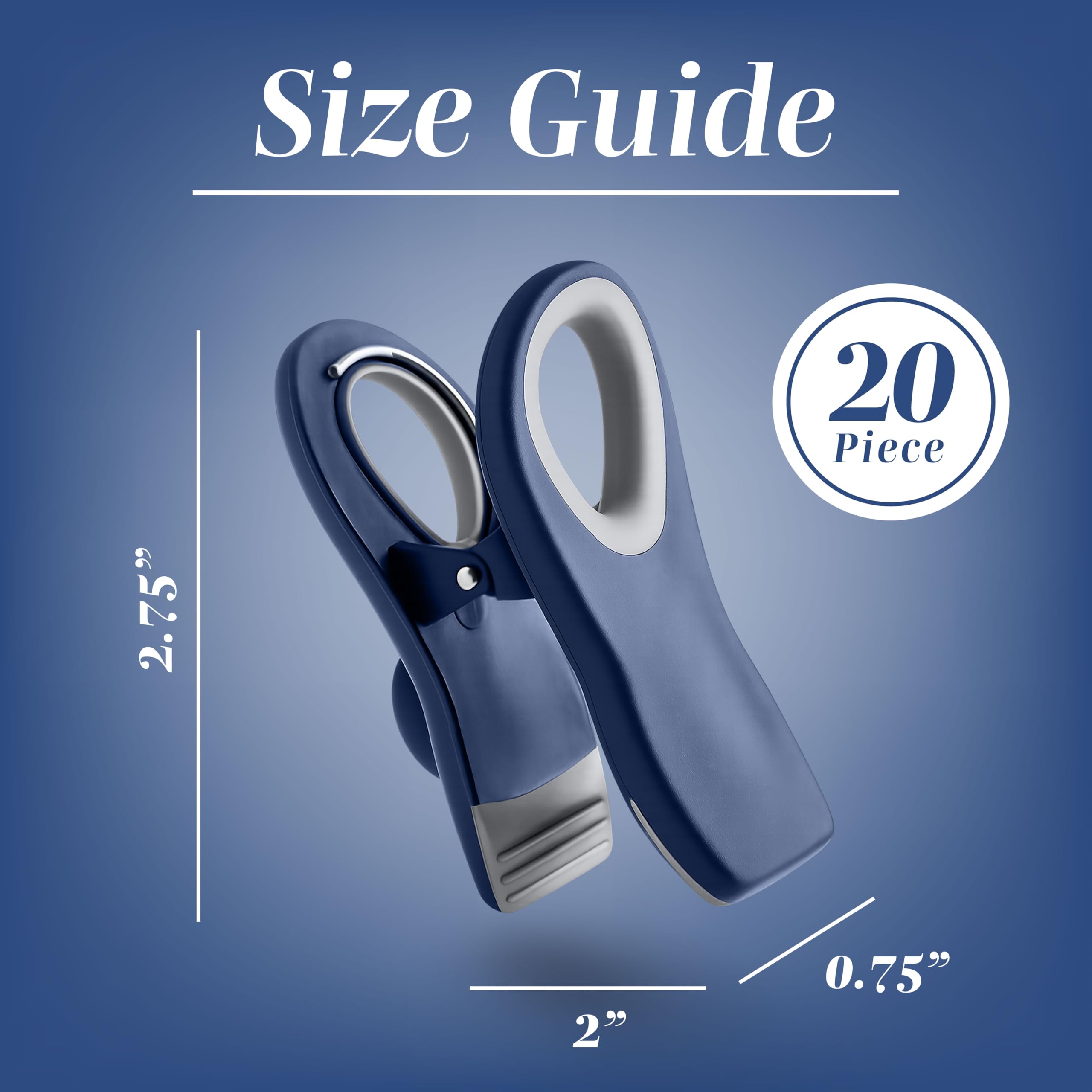 COOK WITH COLOR clip magnet attached to fridge keeping clips accessible