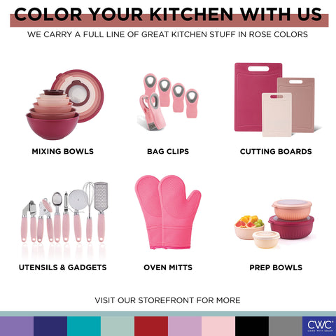 COOK WITH COLOR bowls styled on table for serving, colorful presentation