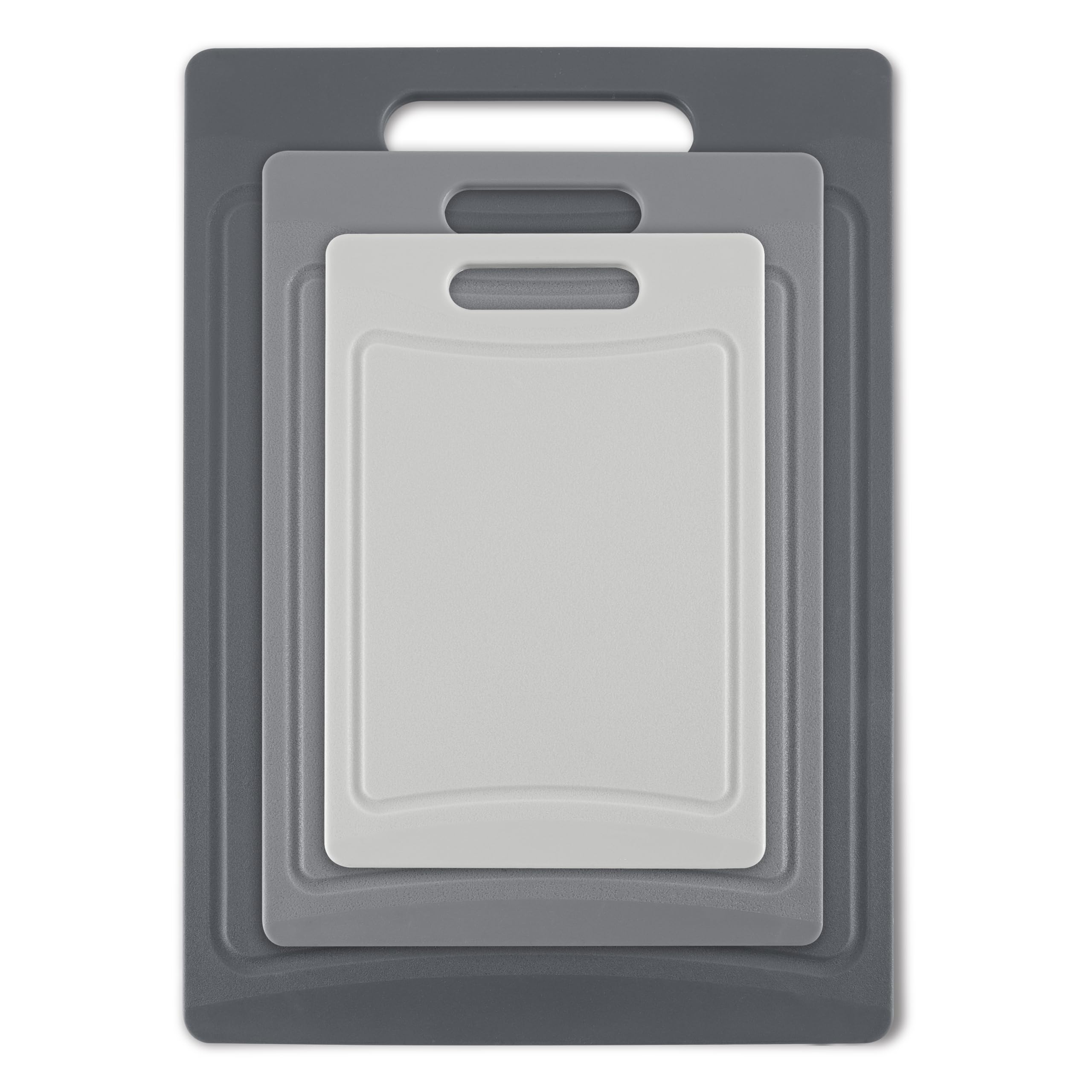 COOK WITH COLOR small board with fruit demonstrating compact prep solution and portability