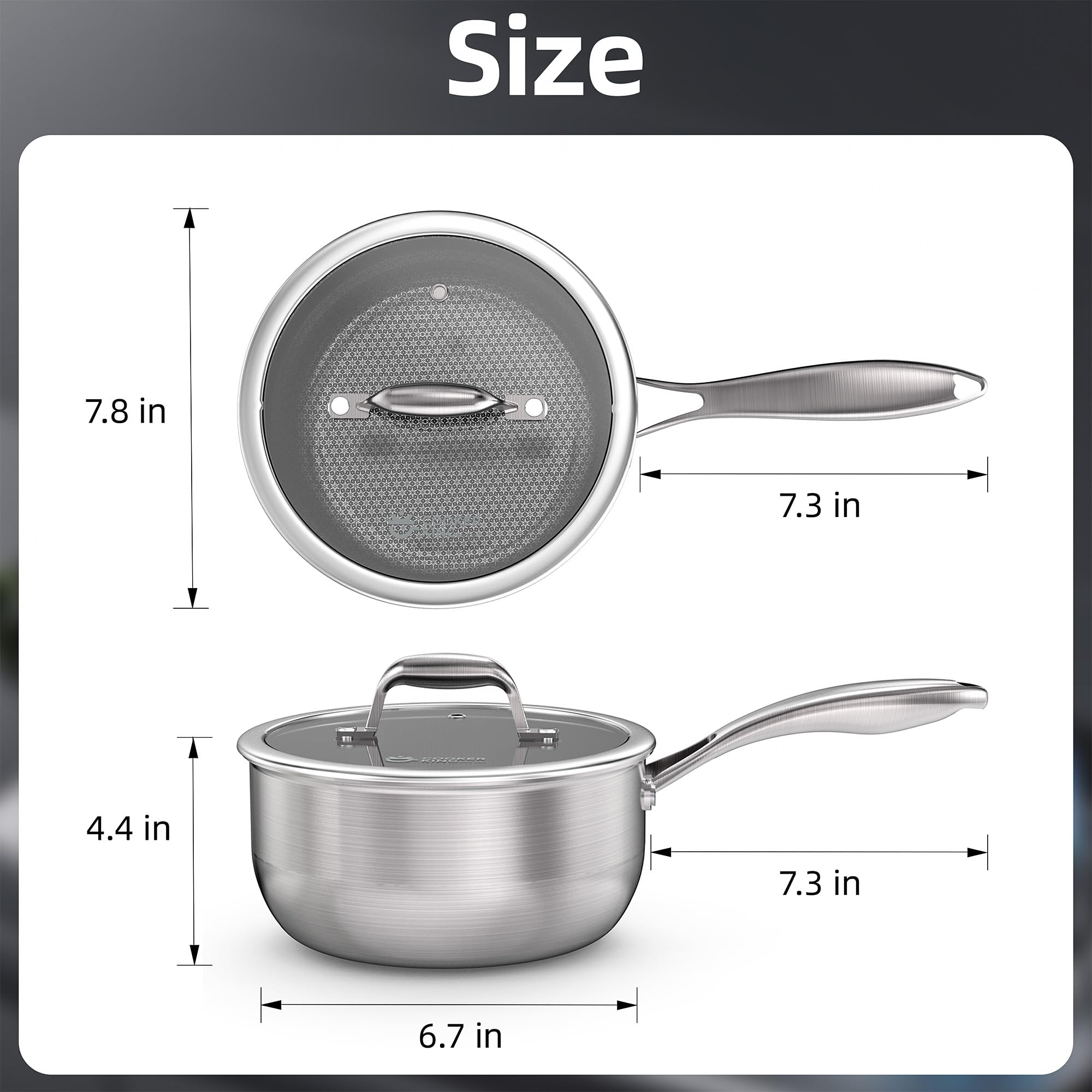 COOKER KING saucepan in kitchen lifestyle scene highlighting everyday cooking benefits