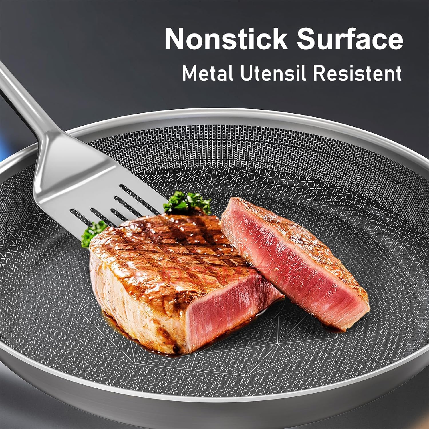 COOKER KING saucepan with tempered glass lid highlighting secure fit and visibility