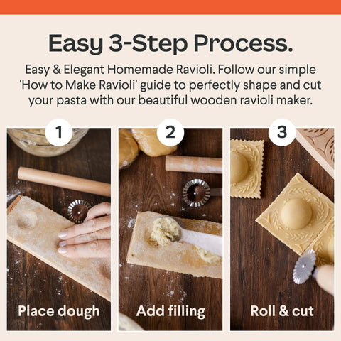 Cooking Gift Set rolling pin closeup showing smooth surface for easy dough rolling