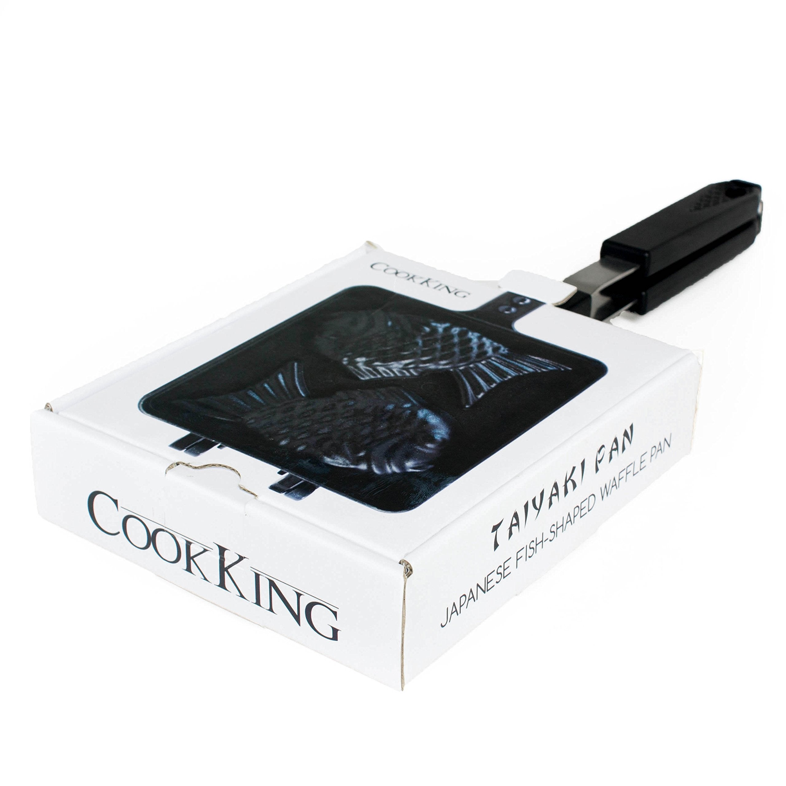 COOKKING open mold detail showing cast-aluminum cavity and easy-release nonstick benefit