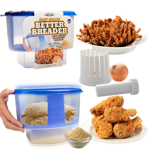 COOK'S CHOICE front packaging showing the Better Breader kit and features