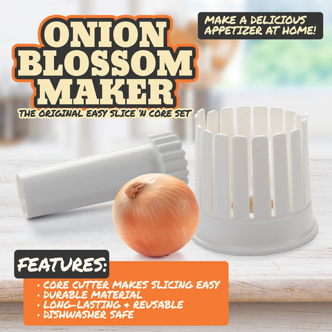 COOK'S CHOICE fully breaded blooming onion ready for frying or baking