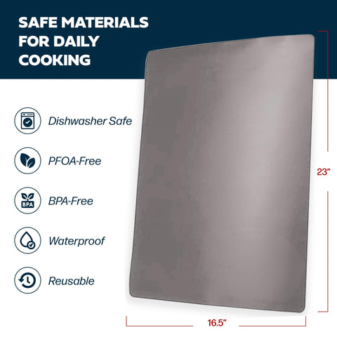 Cooks Innovations close-up of PTFE texture demonstrating easy non-stick cleanup