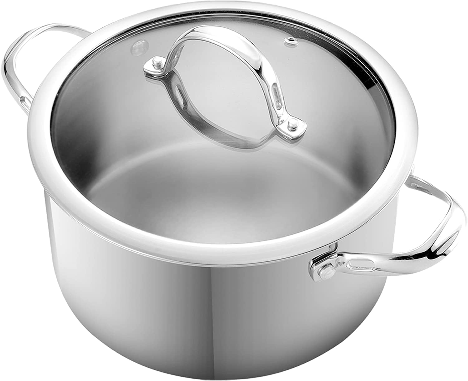 Cooks Standard Dutch oven inside oven showing oven-safe performance benefit
