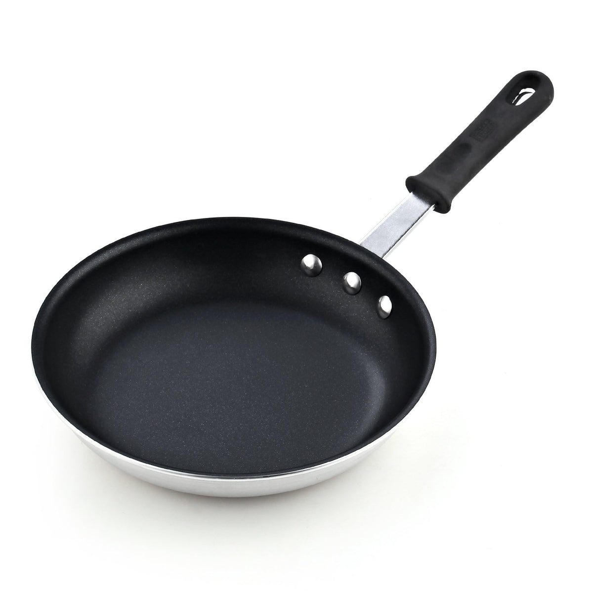 Cooks Standard front view of 8-inch pan shows compact design and durable build