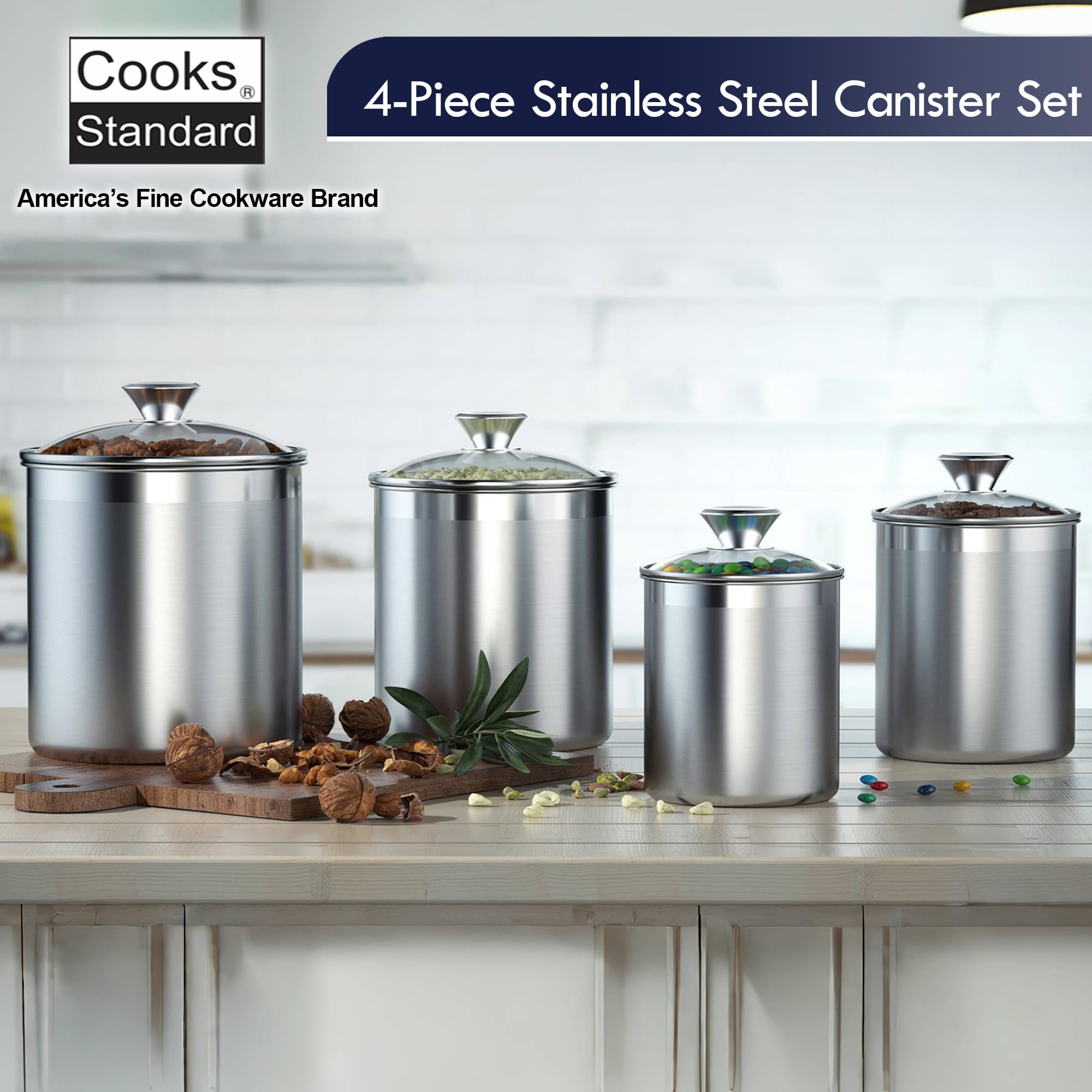Cooks Standard size comparison with measuring cup showing volume clarity and planning benefit