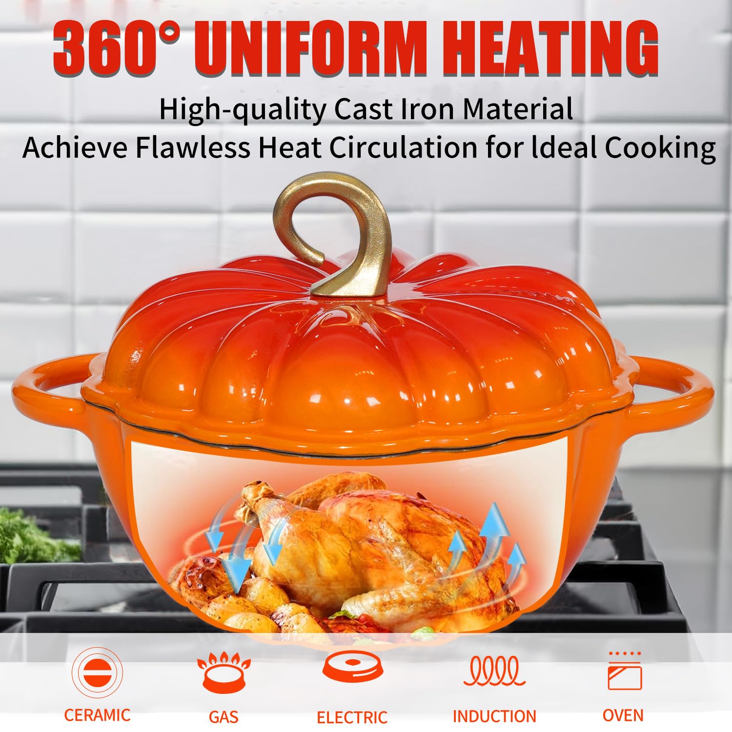 COOKWIN dual handles close-up demonstrating secure lift for safe handling and pouring