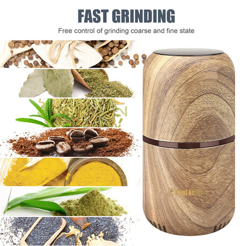 COOL KNIGHT stainless-steel blade close-up showing durable 360-degree cutting action