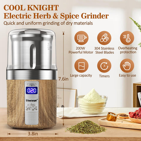 COOL KNIGHT beside a coffee cup for scale showing compact footprint and space-saving benefit