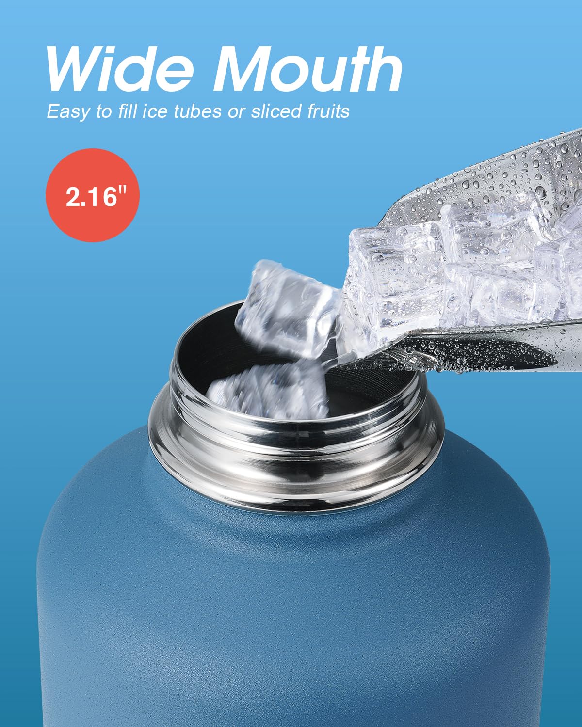 Coolflask spout lid pouring warm drink to show controlled pouring benefit